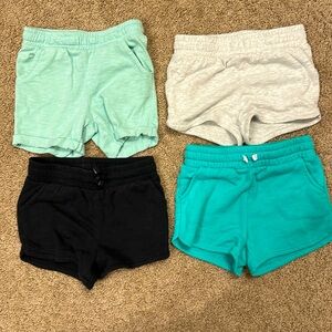 4 pair toddler girls 3T shorts